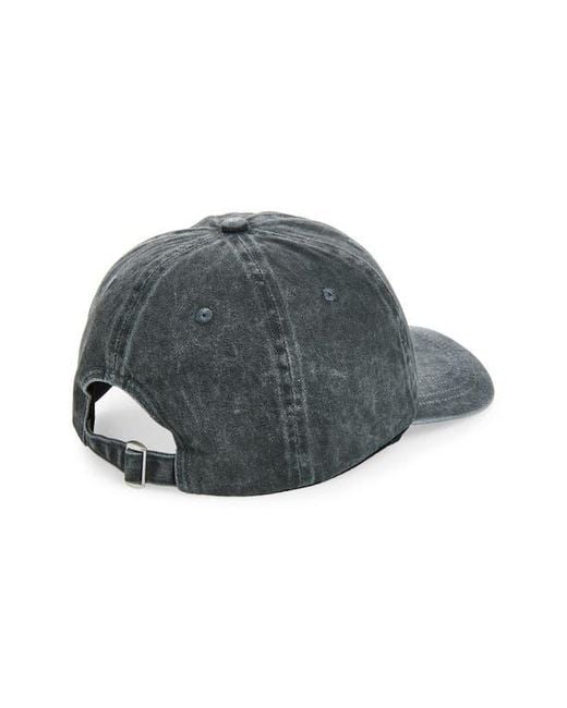 Nordstrom Rack Gray Washed Baseball Cap for men