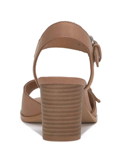 Lucky Brand Brown Luseal Ankle Strap Sandal