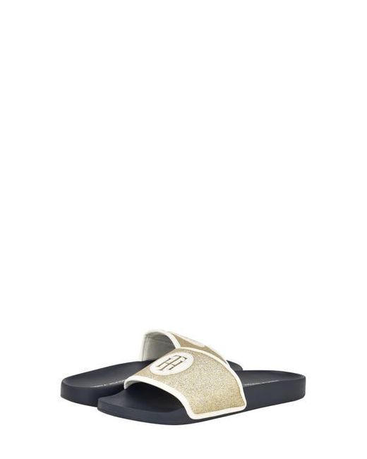Tommy Hilfiger Multicolor Glitter Slide Sandal