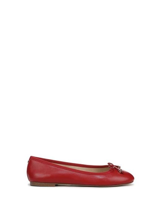 Sam Edelman Red Flora Ballet Flat