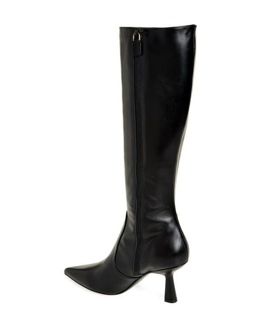 Stuart Weitzman Black Stuart Supersculpt Zip Boot 75