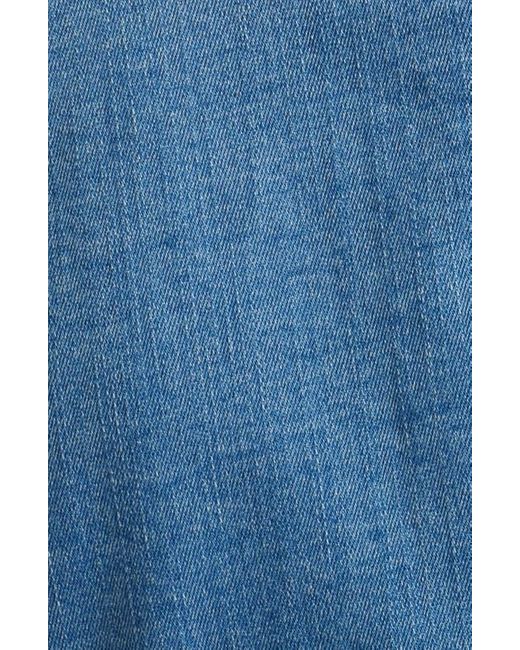 Wit & Wisdom Blue Peplum Denim Jacket