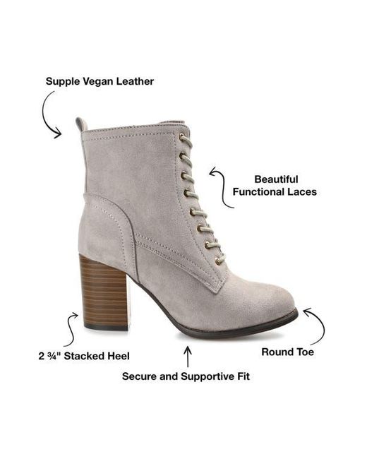 Journee Collection White Baylor Bootie