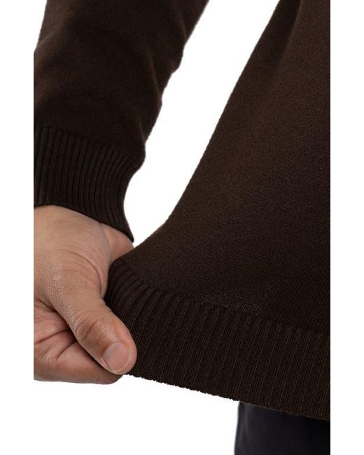 Xray Jeans Black V-Neck Rib Knit Sweater for men