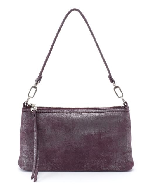 Hobo International Darcy Convertible Leather Crossbody Bag In Plum
