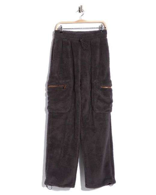 Ugg Black Nyisha Uggfluff Cargo Pants