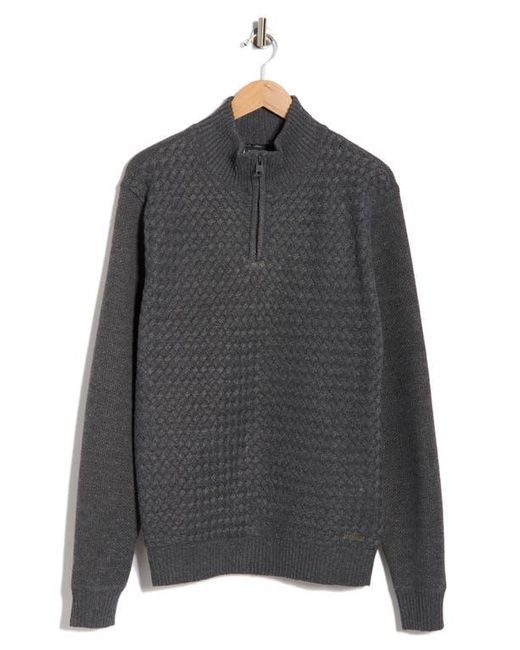 Buffalo David Bitton Gray Wellman Pullover for men