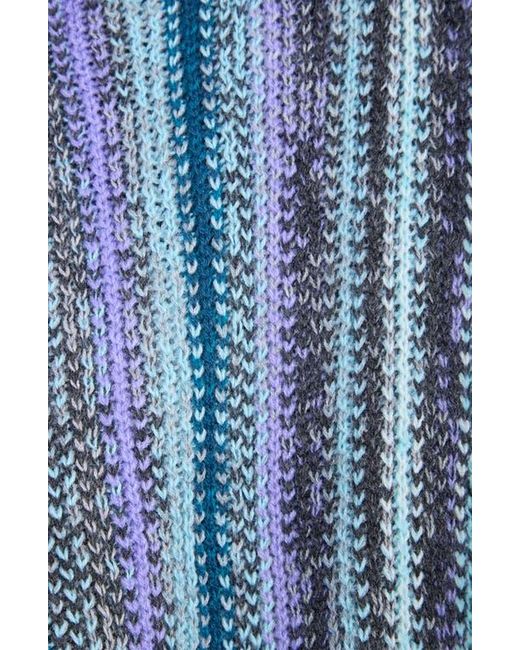Saachi Blue Everyday Stripe Topper