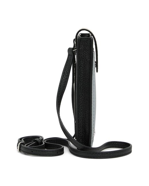 Marc Jacobs Black Leather Phone Crossbody Bag