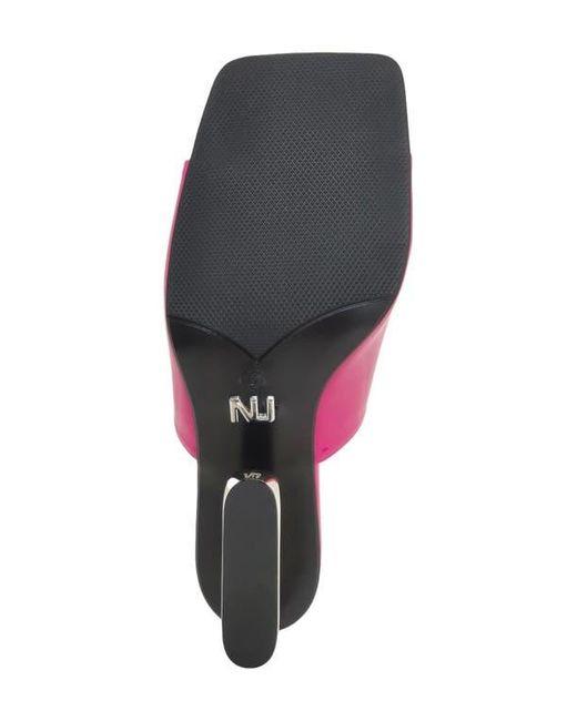 Ninety Union Pink Florence Square Toe Mule