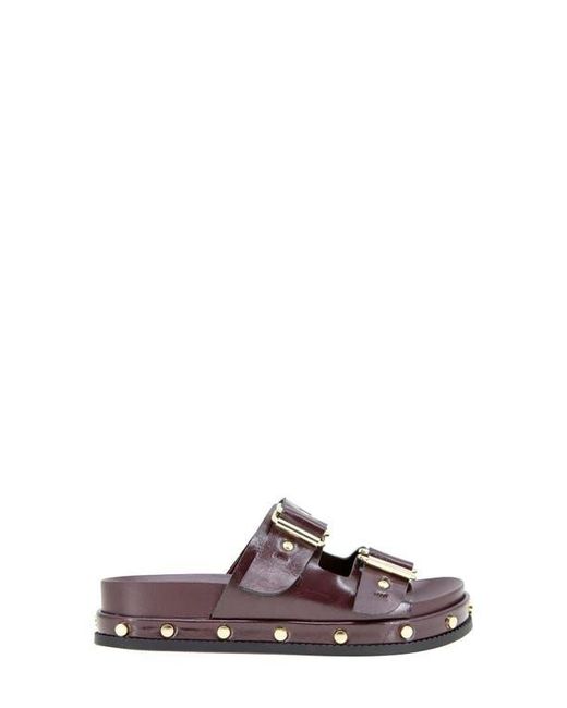 BCBGeneration Red Bamba Slide Sandal