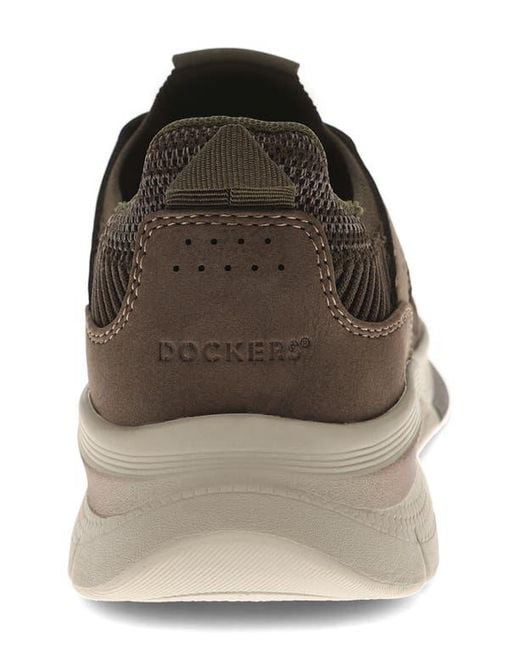 Dockers Brown Pulse Knit Sneaker for men