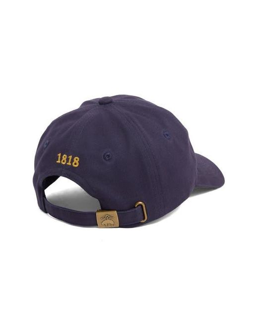 Brooks Brothers Logo Cotton Baseball Cap in Blue for Men Lyst
