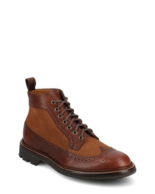 Taft Brown The Boston Longwing Boot for men
