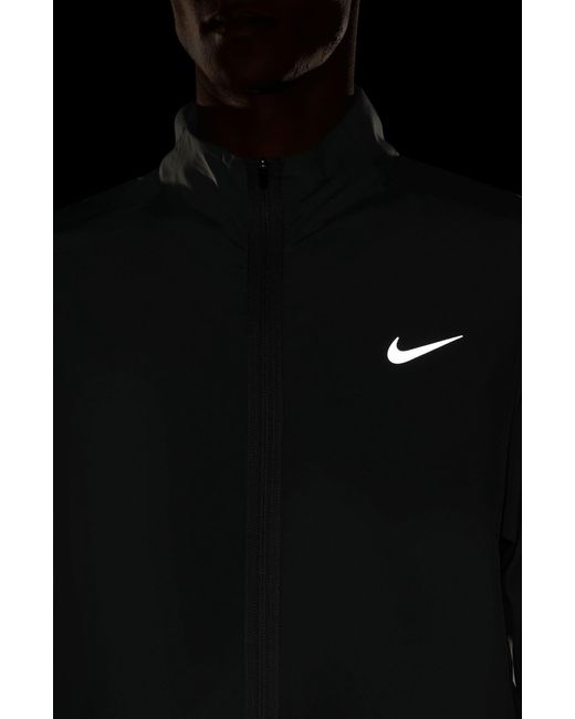 Nike Gray Form Dri-fit Versatile Jacket for men