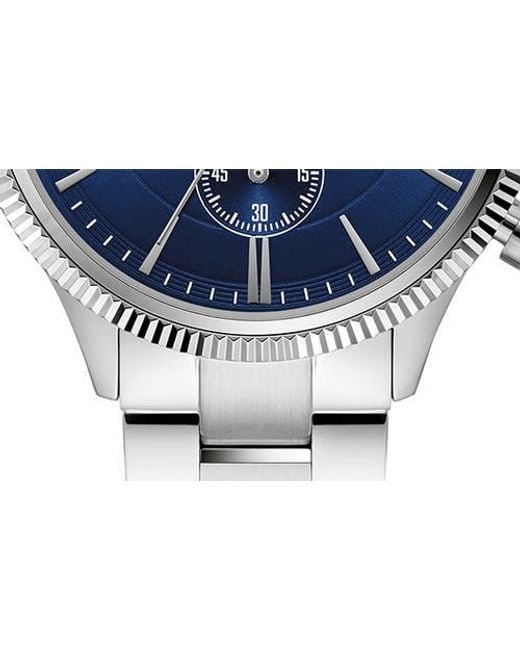 Bulova Blue Chronograph Bracelet Watch, 42Mm for men