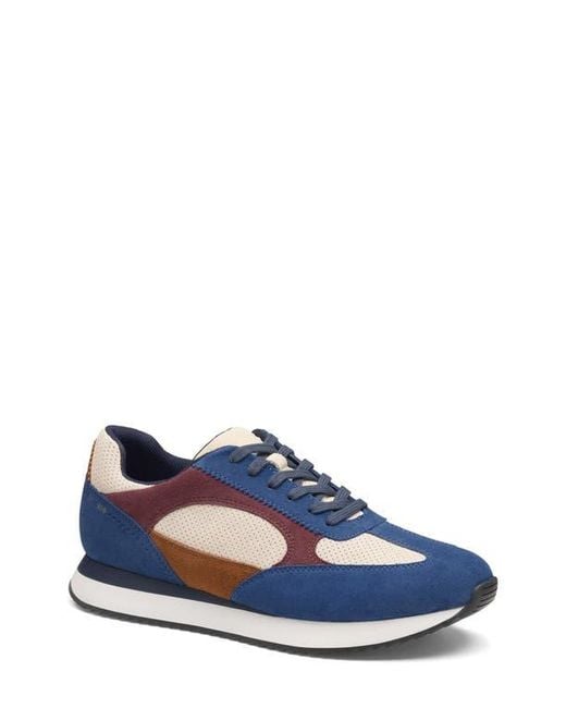 Johnston & Murphy Blue Chase Perforated Sneaker for men
