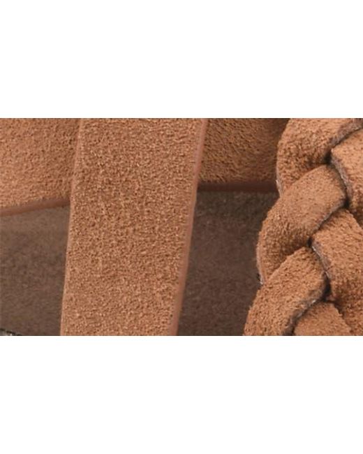 White Mountain Brown Halogen Slide Sandal