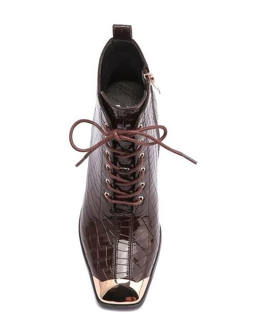 Ninety Union Brown Fantastic Lace Up Boot