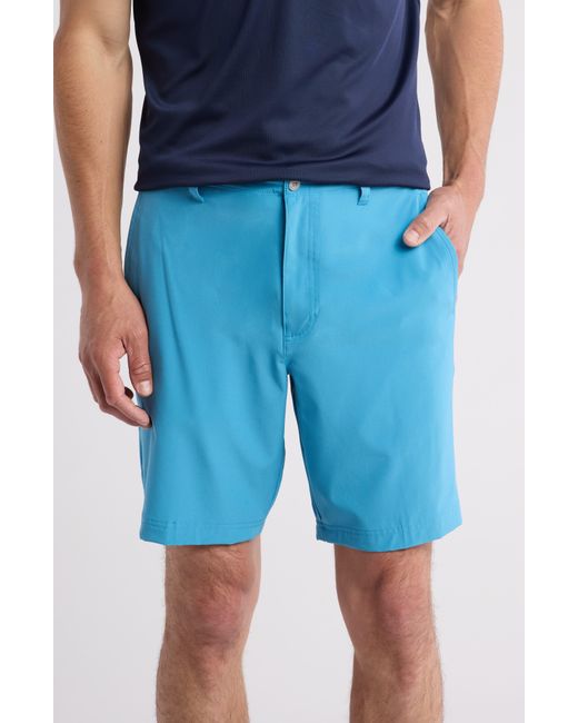 PGA TOUR Blue Solid Shorts for men
