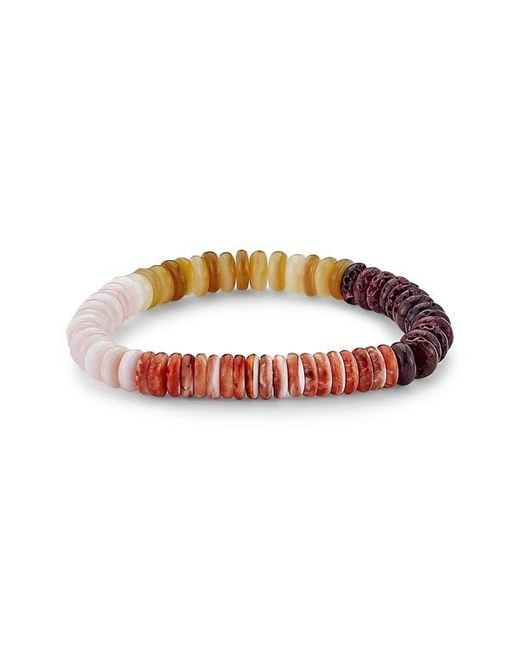 Samuel B. White Beaded Shell Stretch Bracelet