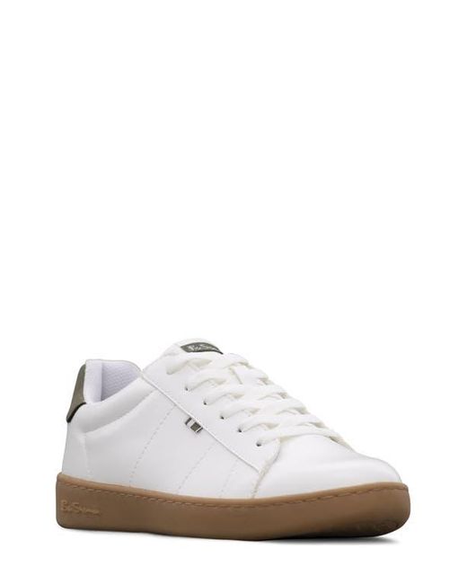 Ben Sherman White Hampton Sneaker for men