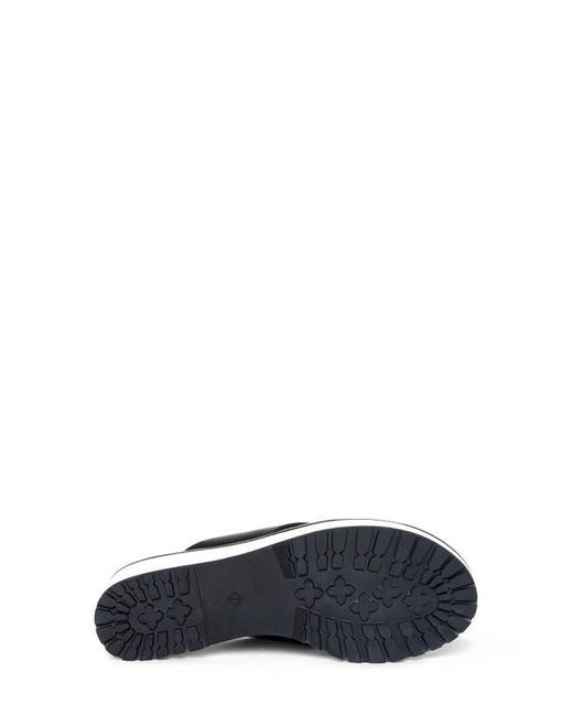 Donald J Pliner Blue Wedge Platform Sandal