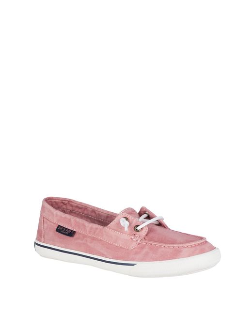 Sperry Top-Sider Pink Lounge Away Slip-on Boat Shoe