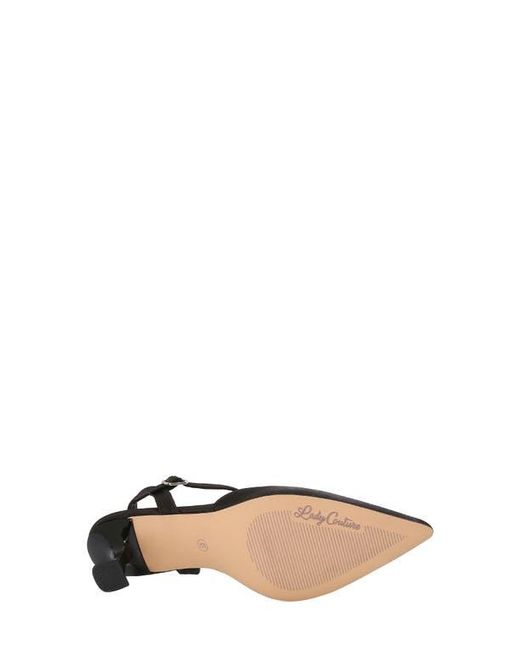 Lady Couture Black Classy Pointed Toe Pump