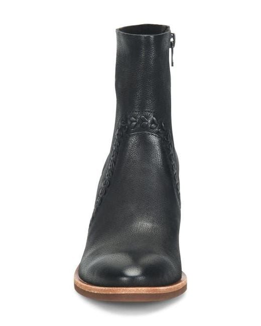 Kork-Ease Black Shilo Block Heel Bootie