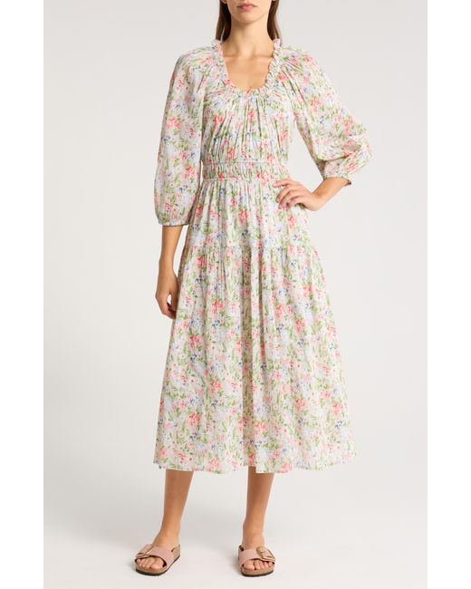 The Great Natural The Moonstone Floral Long Sleeve Dress