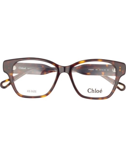 Chloé Brown 51Mm Cat Eye Optical Frames