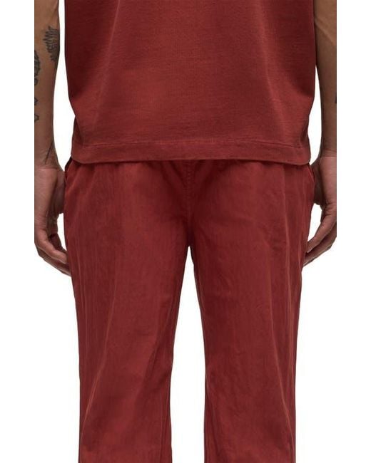 Hudson Red Walker Flare Pants for men