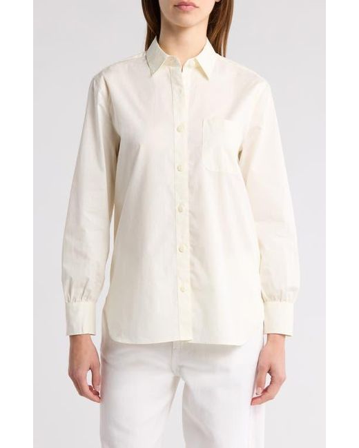 Rag & Bone White Max Button Up Shirt