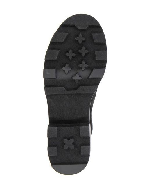 Kensie Black Emily Lug Sole Boot
