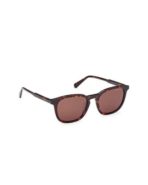 Gant Brown Keyhole Sunglasses for men
