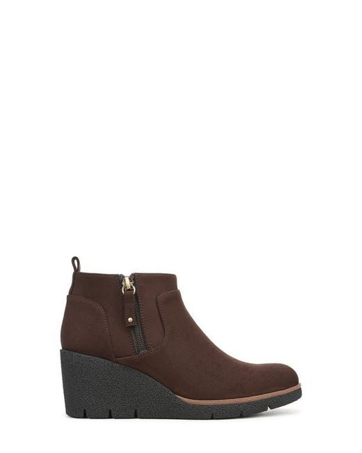 Dr. Scholls Brown Bianca Wedge Boot