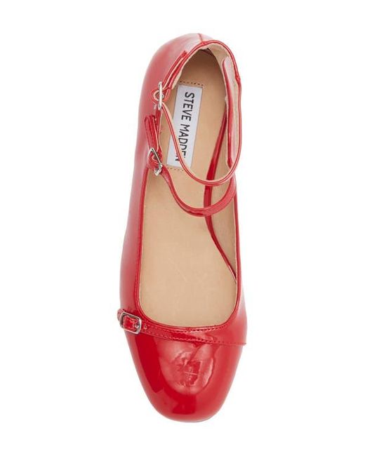 Steve Madden Red Sabrina Mary Jane Pump