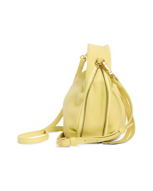 Aimee Kestenberg Starlight Top Handle Leather Bag in Yellow  display picture 1