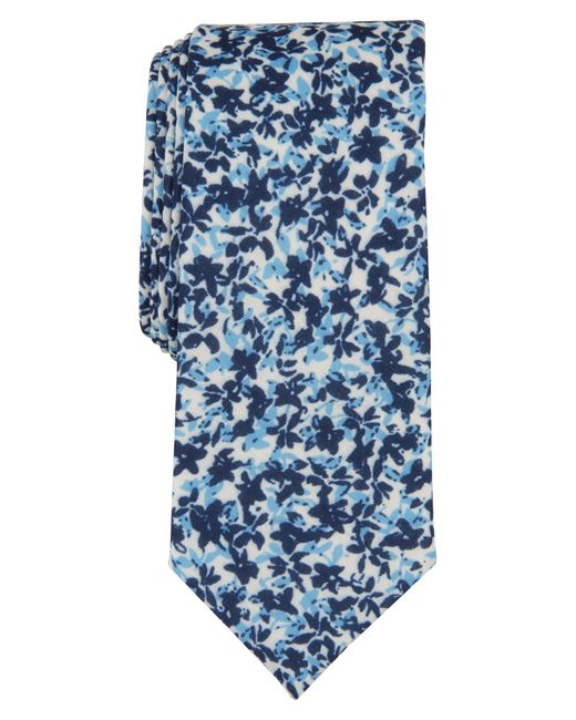 Original Penguin Blue Blyth Floral Tie for men