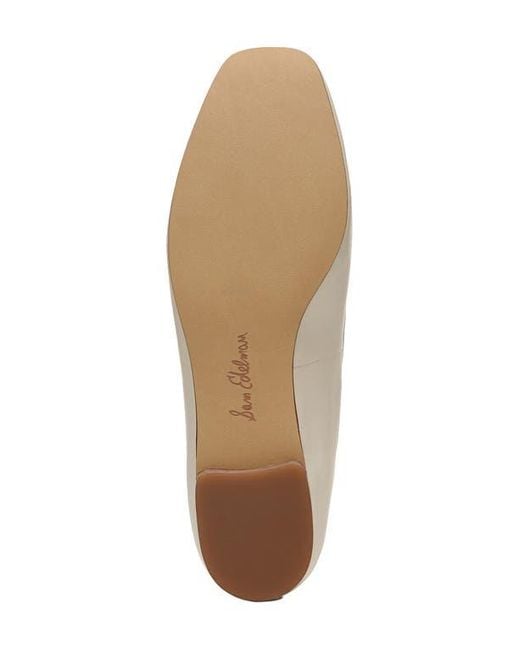 Sam Edelman White Meadow Ballet Flat