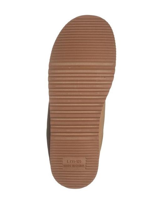 Nordstrom Rack Brown Keller Faux Shearling Lined Quilted Clog Slipper for men
