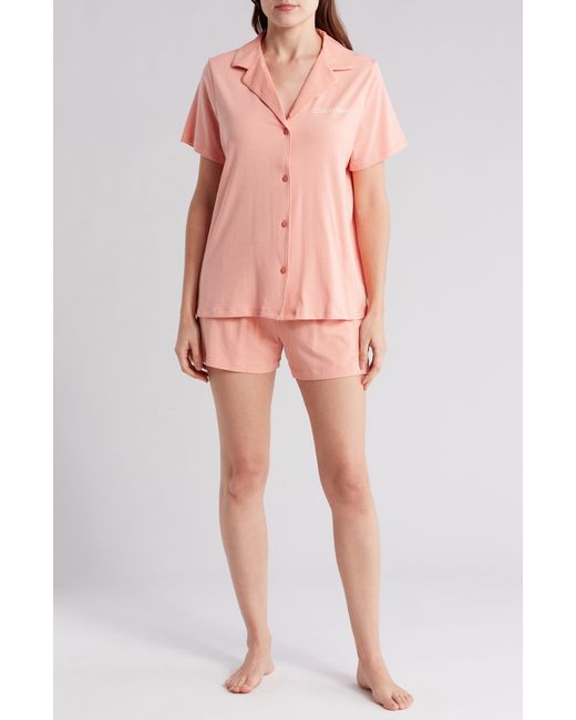 Calvin Klein Pink Short Pajamas