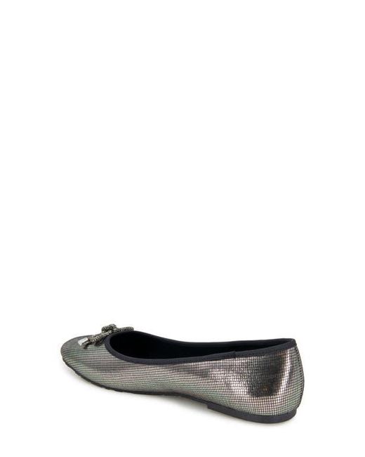 Kenneth Cole Black Elstree Bow Flat