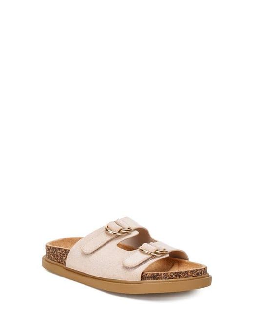 London Rag Slides LONDON RAG Totem Slide Sandal in Brown | Lyst
