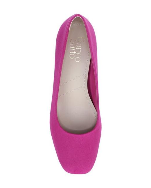 Franco Sarto Pink Linza Square Toe Pump