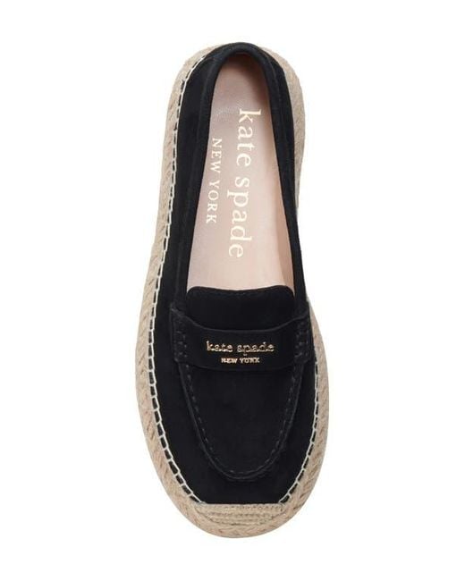 Kate Spade Blue Eastwell Espadrille Flat