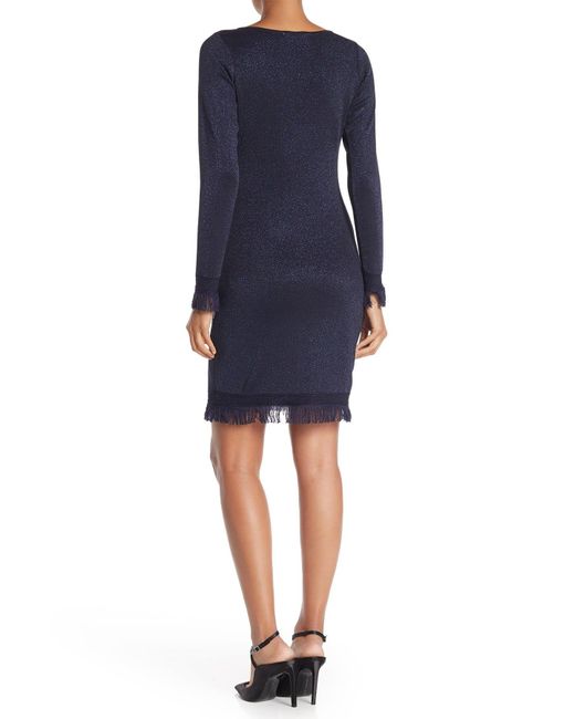 nanette lepore navy dress