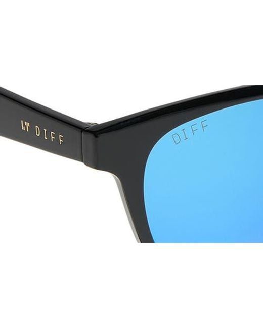 DIFF Blue Grayson 51Mm Square Sunglasses for men