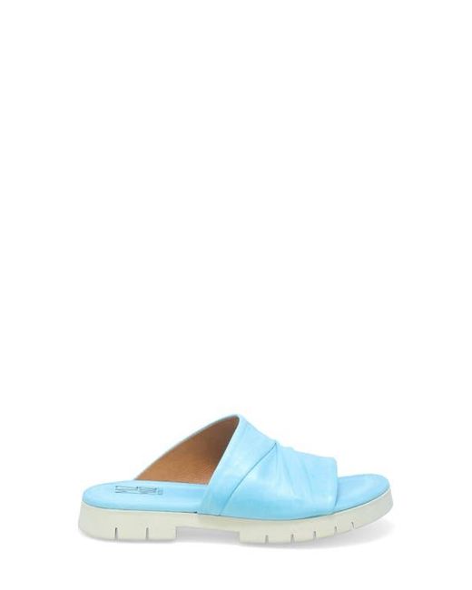 Miz Mooz Blue Claribel Slide Sandal